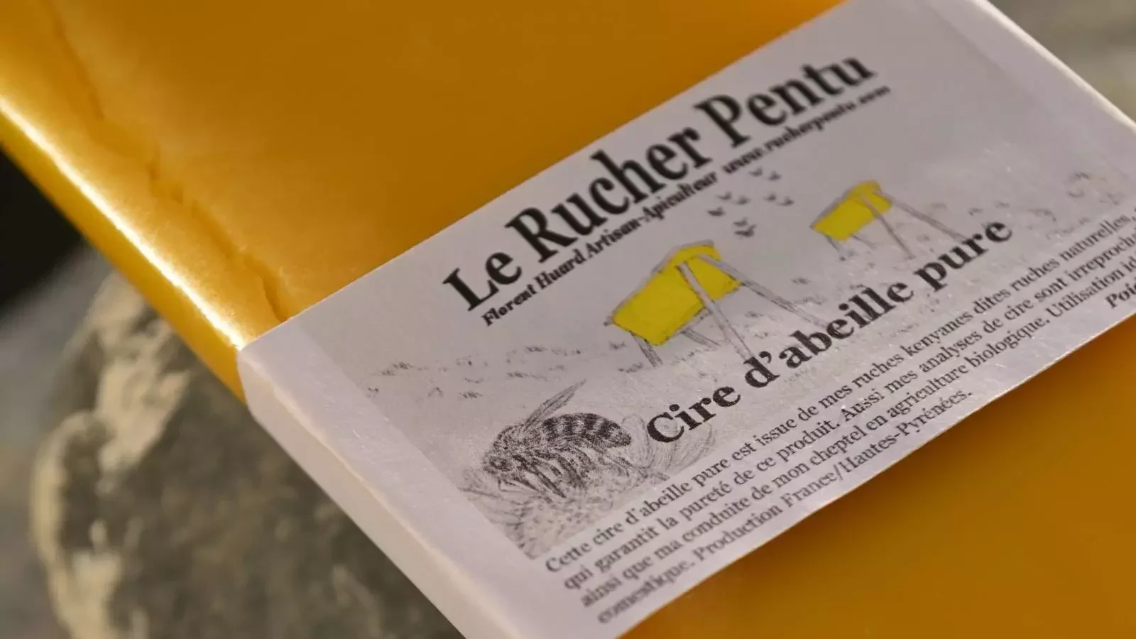 Article cire d’abeille, Florent Huard Article cire d'abeille, Florent Huard