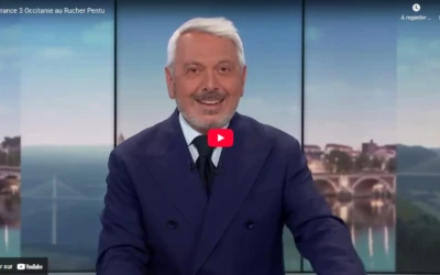 Journal de France 3 Occitanie sur la marque Esprit Parc National et Le Rucher Pentu